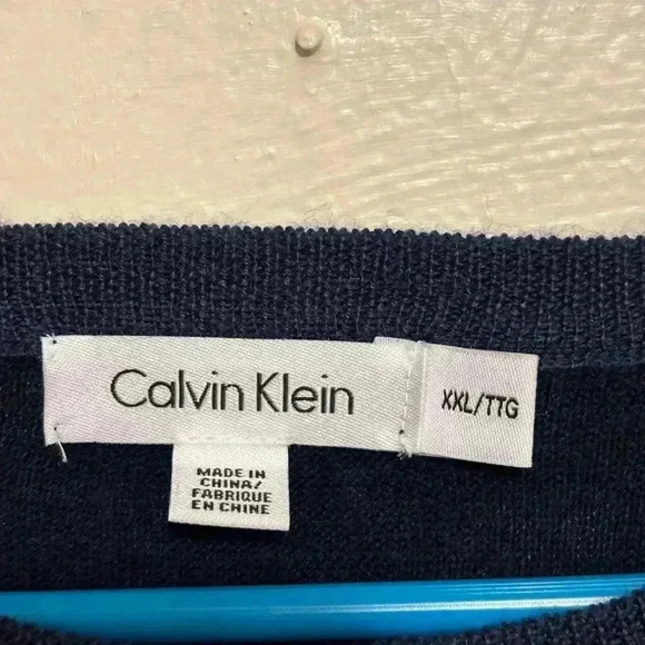 Men’s Calvin Klein Sweater Size XXL - Picture 2 of 5